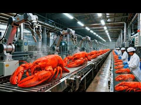 How It's Made: Inside the World’s Most Advanced Lobster Factory | 4K resolution
