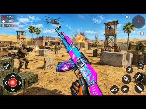 Fps Commando Shooting Game 3D - Open World - Android GamePlay #3