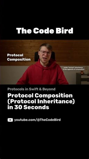 How to compose Swift protocols, explained in 30 seconds | Protocols in Swift & Beyond