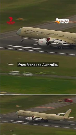 Qantas' Project Sunrise flight arrives in Melbourne after non-stop journey from France