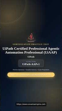 UiPath-AAPv1 Exam | Agentic Automation Professional Preparation