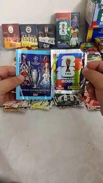 Opening World Cup and UCL Packs #collection #panini #topps #sticker #football