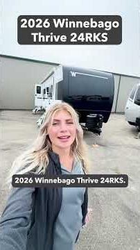 Midsized Travel Trailer that is Perfect for Couples - 2026 Winnebago Thrive 24RKS | Dick's RV