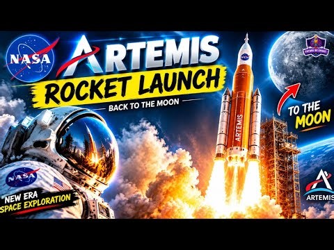 NASA Artemis Rocket Launch.