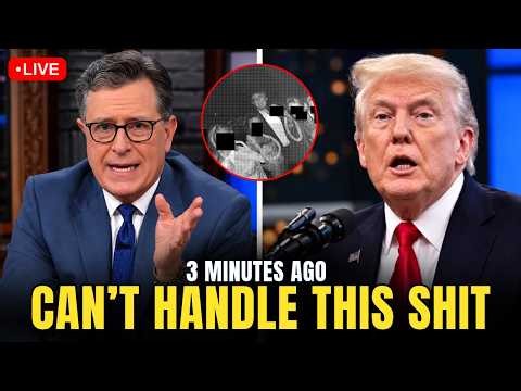 Stephen Colbert Puts 5 Trump–Epstein Photos on Screen — The Entire Room Falls Silent