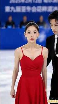 2.06分之差，虽败犹荣！中国冰舞组合亚冬会夺银。 Chinese ice dance duo claims silver at the Asian Winter Games