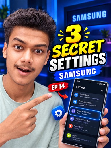 3 SAMSUNG SECRET SETTING! 🤯 EP 14 #milcomax #samsung #samsunggalaxy #samsungtips #tipsandtricks @MilcoMax