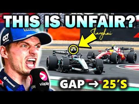 Verstappen’s China Disaster as Antonelli’s 25s Gap EXPOSES Mercedes Engine Controversy