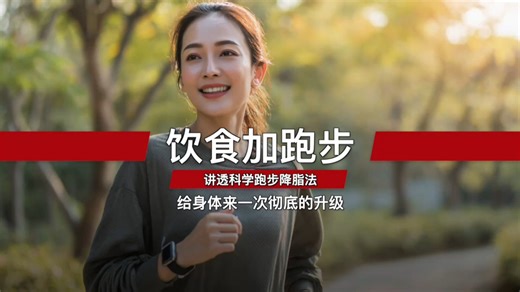 饮食加跑步-讲透科学跑步降脂法-给身体来一次彻底的升级
