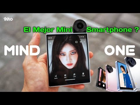 El Smasrtphone mini con Cámara 180° , Sonido Hi-FI , vSim y Herramientas IA , ikko mind One Pro !