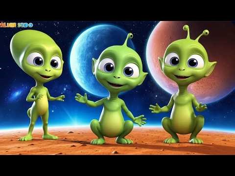 Alien Baby’s First Day on Earth | Funny and Fun Kids Nursery Rhyme Animation