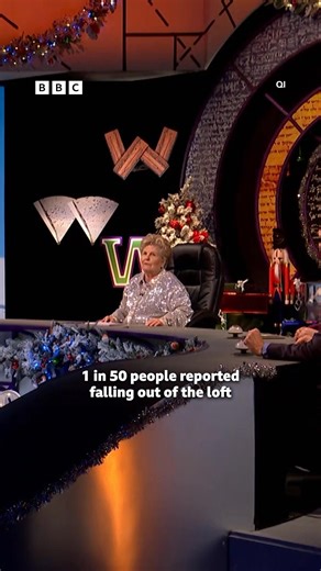 Wrap yourself in bubble wrap this Christmas! #QI #Comedy #Quiz | BBC One