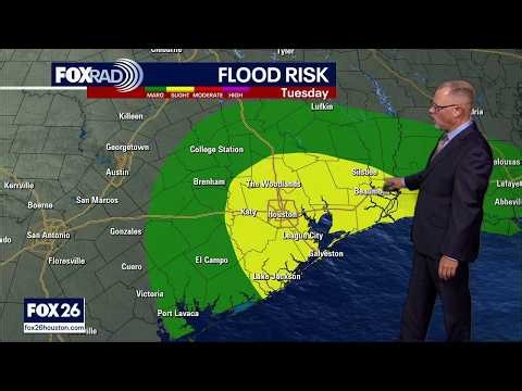 Houston weather: Heavy rain chances due to Gulf activity