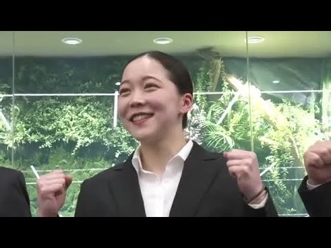 水球日本代表・稲場晴香選手(富山市出身)が高岡市の建設会社に入社”アスリート社員”競技と仕事を両立