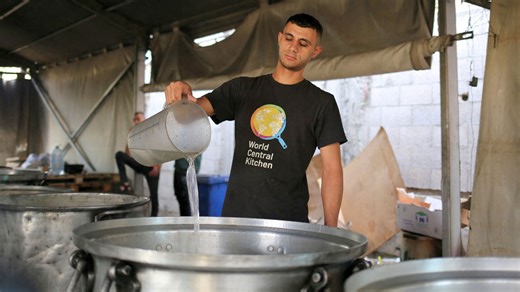 Hunger deepens in Gaza as World Central Kitchen cuts hot meals amid Israel’s blockade