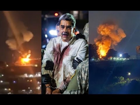 "Maduro Captured": US Military Pounds Venezuela with Shock and Awe, Extensive Infrastructure Damage