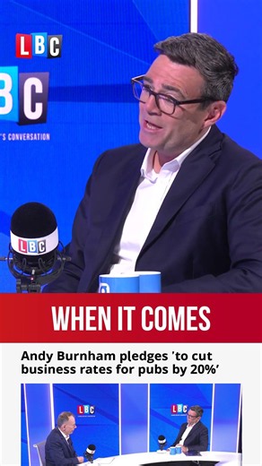 Burnham pledges 'to cut business rates'