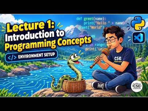 Basic Programming Concepts | Algorithm, Program, Instructions & High-Level Language | Python | Lec 1