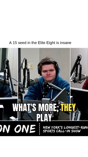 A 15 seed in the Elite Eight is insane