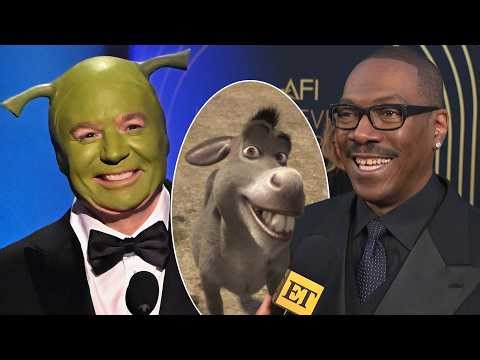 Mike Myers Dresses Up as Shrek for Eddie Murphy's AFI Achievement Award Honor