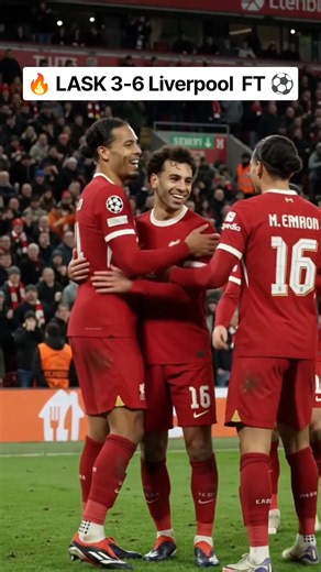 🔥 LASK 3-6 Liverpool | FT ⚽ | Match Highlights