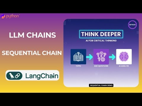 #50. LangChain Sequential Chain Demo | Generate Thought-Provoking Academic Questions