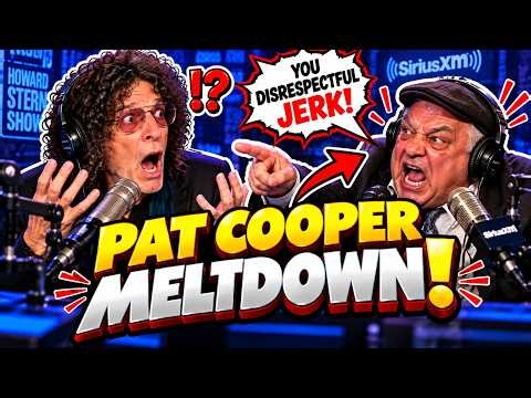 Pat Cooper's INSANE Meltdown! | Howard Stern Show
