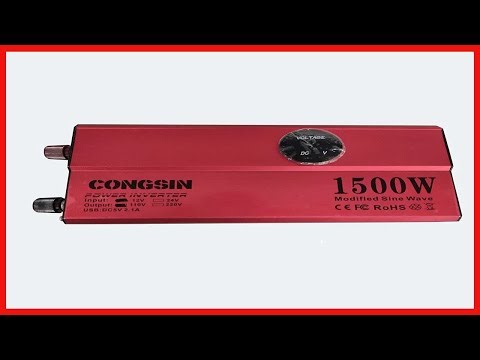Power Your Devices Anywhere with the 1500W High Power Pure Sine Wave Inverter