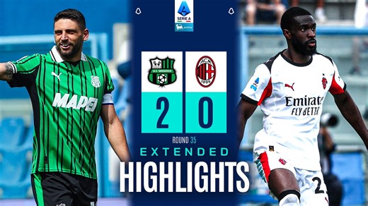 SASSUOLO-MILAN 2-0 | EXTENDED HIGHLIGHTS | SERIE A 2025/26