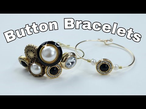 Beautiful Button Bracelets Tutorial