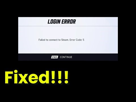 MARVEL RIVALS - Failed To Connect To Steam - Error Code 5 - Windows 11/10/8 - 2026