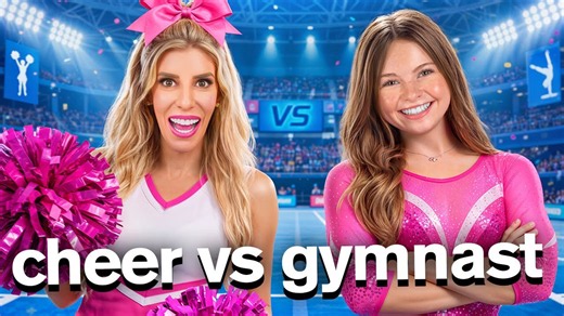 All ages compete in gymnastics vs cheer tournament (ft. Salish)