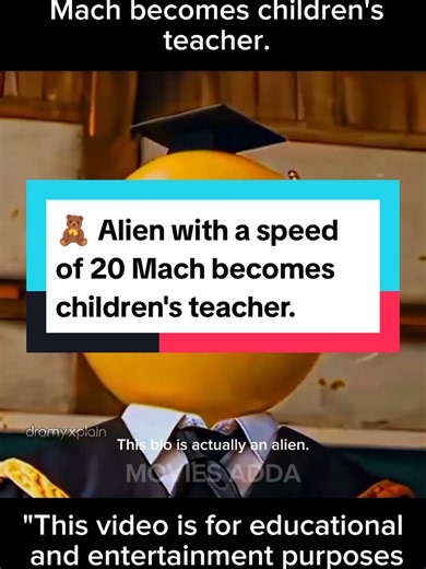 🧸 Alien with a speed of 20 Mach becomes children's teacher. #Moviesadda #Movies #Explained #USA #Fyp