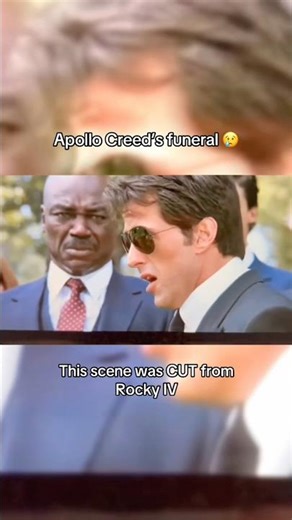 The Saddest Rocky Scene Never Released #sylvesterstallone #apollocreed #shorts