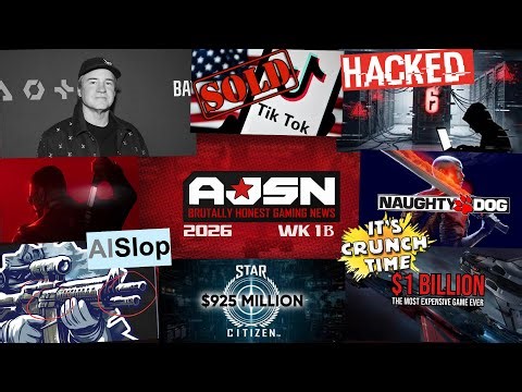 AJSN WK1B - Vince Zampella RIP, Battlefield 6 AI SLOP, Ubisoft HACKED for 14 Million, BLADE Game MIA