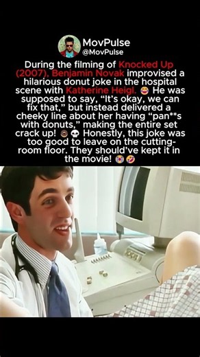 Seth Rogen’s Donut Joke Almost Made It Into Knocked Up! 🍩😂