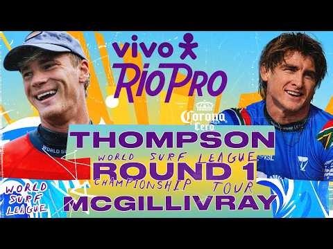 Luke Thompson vs Matthew McGillivray I VIVO Rio Pro - Round 1