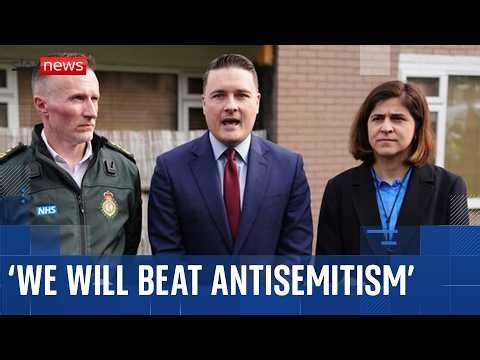 Attack on Jewish community is a 'despicable act of evil,' says health secretary