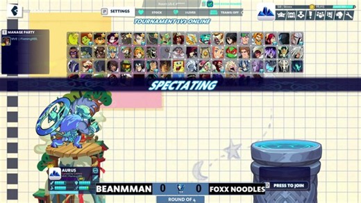 Highlight: Content Creator & Event Staff Brawlhalla Tournament | feat. FoxxNoodles, Beanmman, Slow Motion, Uravani & More!