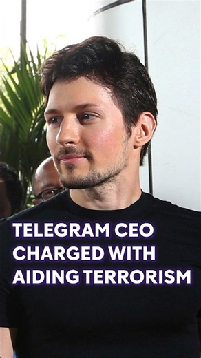 Russia charges Telegram CEO with aiding terrorism #Telegram #Russia #Ukraine #PavelDurov
