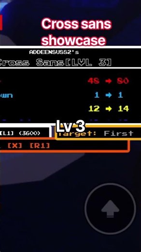Cross sans showcase (Autd)