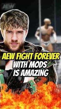 AEW Fight Forever With Mods Is Amazing! #aew #wrestling #gaming