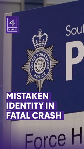 South Yorkshire Police have referred itself to the police watchdog after it emerged it had wrongly identified a victim in a fatal car crash in December. Police initially believed 17-year-old Trevor Wynn died in the incident near Rotherham, but over two weeks later realised 18-year-old Joshua Johnson was killed. #SouthYorkshirePolice #UK #Channel4News | Channel 4 News