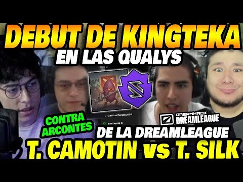 Debut de Kingteka Qualys de la DreamLeague | T. Camotin vs T. Silk. - Análisis de Flapjack