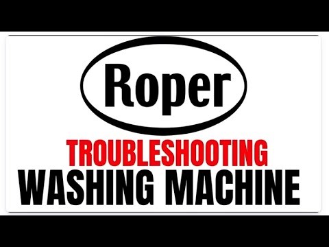 Roper Washing Machine Error Codes Pdf