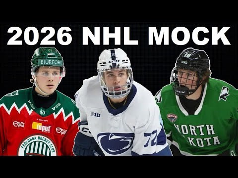 2026 NHL MOCK DRAFT | Top 16 Pre World Juniors