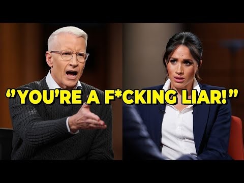 Anderson Cooper DESTROYS Meghan Markle Live – She STORMS OUT in Rage