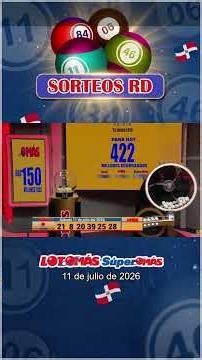 Loto de LEIDSA - Sábado 11 de julio 2026
