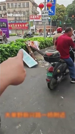 Multiple people injured as driver hits crowd in China’s Guangxi