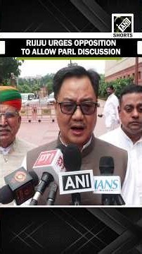 ‘Listen to Home Minister’s reply’: Rijiju urges Opposition to end disruption over Delhi Protest